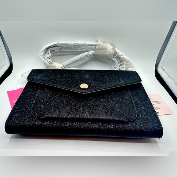 Kate Spade Glimmer Envelope Clutch Crossbody - Picture 2 of 14